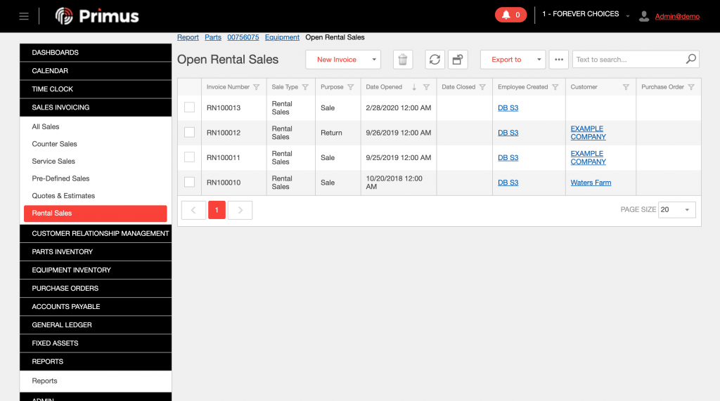 Inventory Control | Basic Software Systems